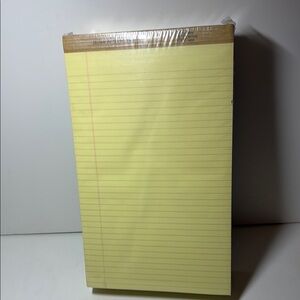 Yellow Legal Pad Notebook